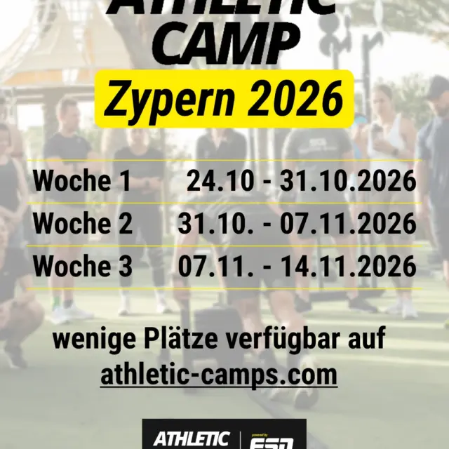 ATHLETIC CAMP ZYPERN 2026 🌴