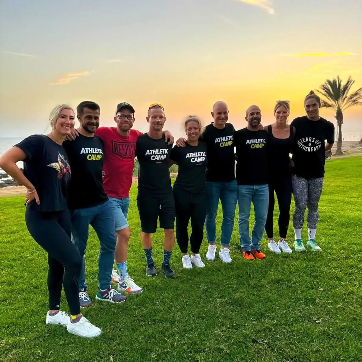 Teilnehmer Athletic Camp Zypern